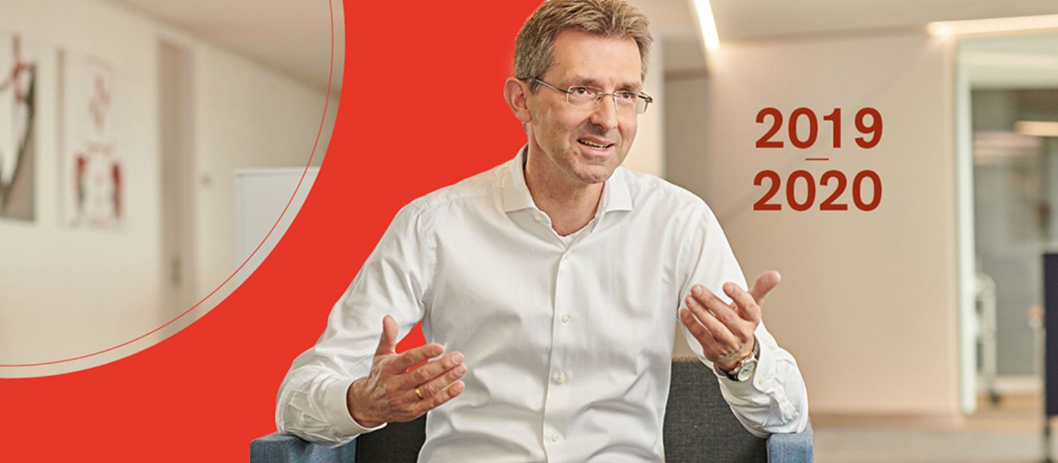 Jahresbericht 2019/20: Justus Hecking-Veltman, Geschäftsführer bei der EOS Group