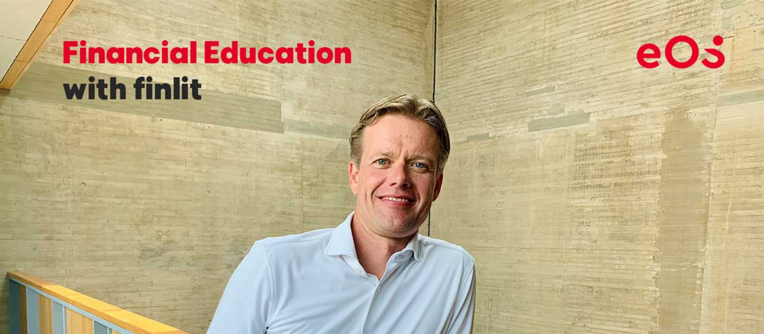 Sebastian Richter, Managing Director of the finlit foundation gGmbH