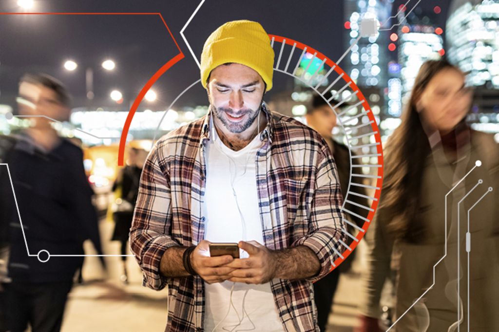 Smartphone-Nutzer in der Großstadt: Daten sind zu einem zentralen Wirtschaftsgut geworden.
