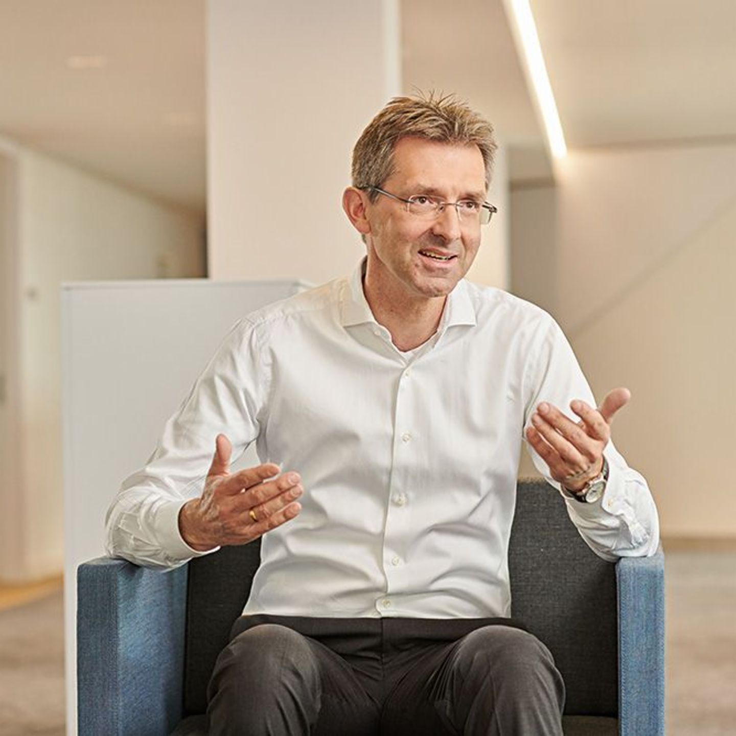 Justus Hecking-Veltman, Geschäftsführer der EOS Gruppe und verantwortlich für Finanzen.