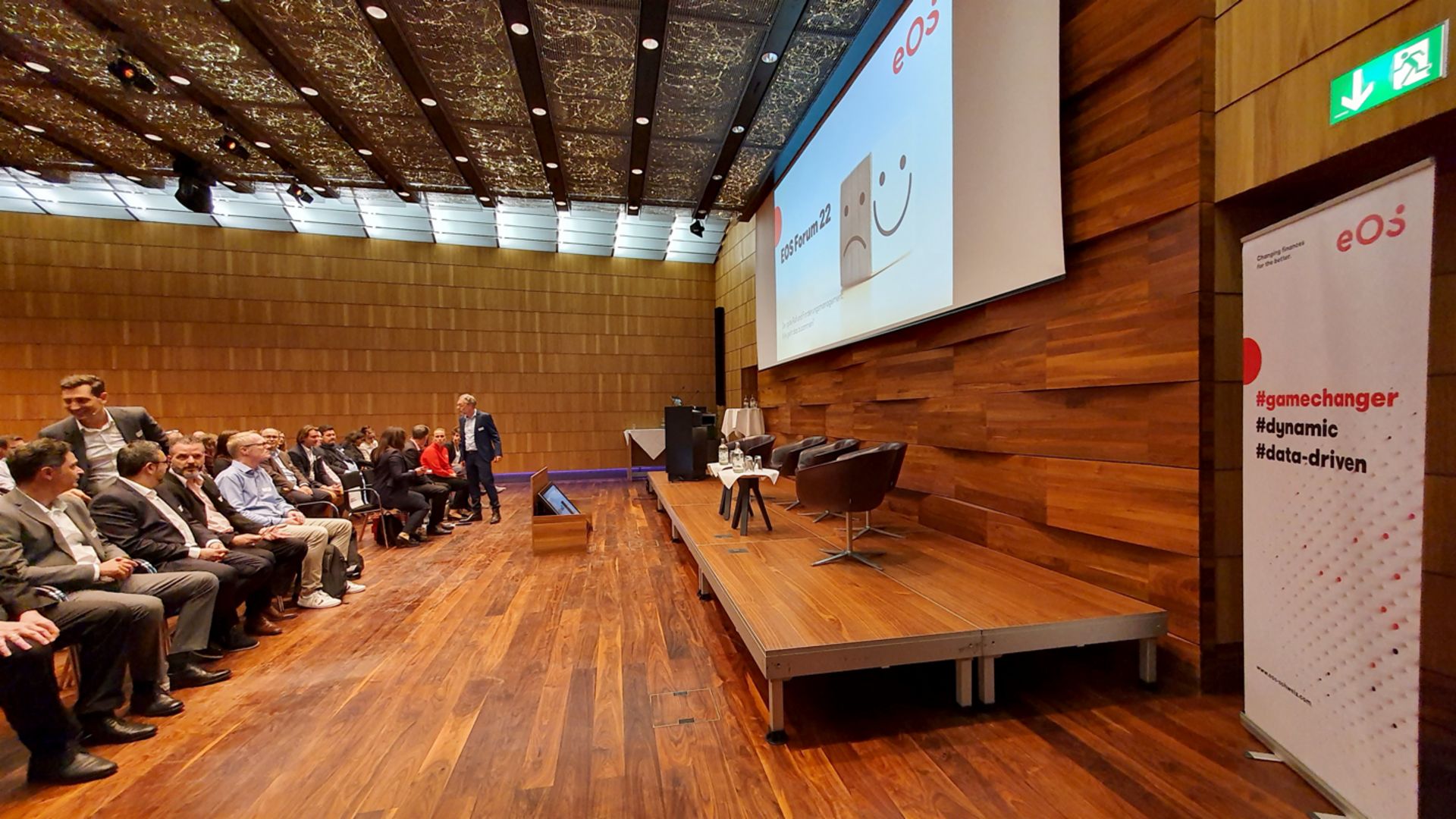 basement, classroom, gallery, banner