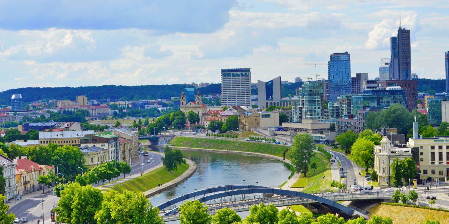 Vilnius skyline Vilnius skyline